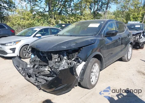 2022 Nissan Rogue Sport S Awd Xtronic Cvt из США, поврежденный, VIN JN1BJ1AW6NW480843